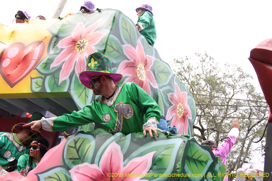 2019 the Krewe of Choctaw Parade presents "A Celebration of Life