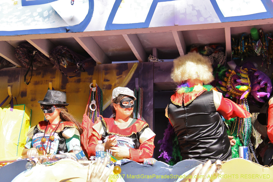 2017 Krewe of King Arthur presents "Right Back Where We Started