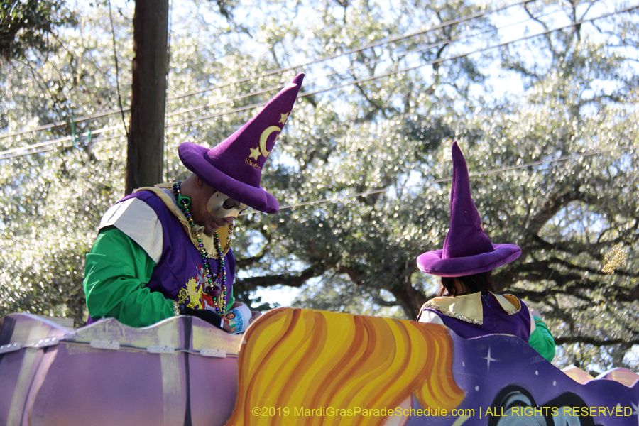 2019 the Krewe of King Arthur Parade presents "And the Arthur Goes To