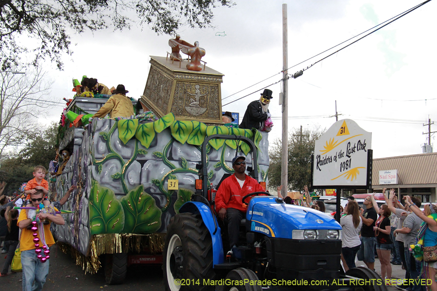 2014 Krewe of Thoth presents "Thoth Rolls Out the Red Carpet"