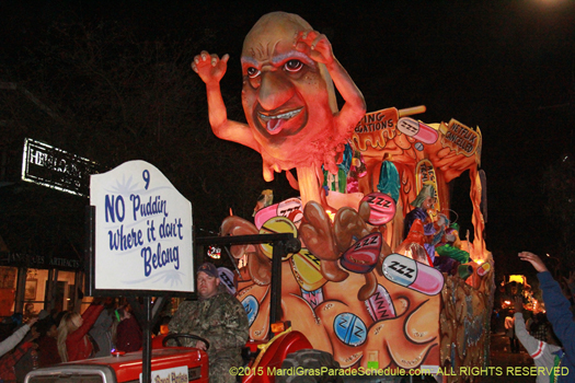 Saterical parade in New Orleans - photo by Jules Richard