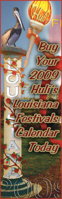 This Super-Duper calendar is the most complete listing to festivals for the entire state complete with 2009 dates, town names and phone numbers for each event.