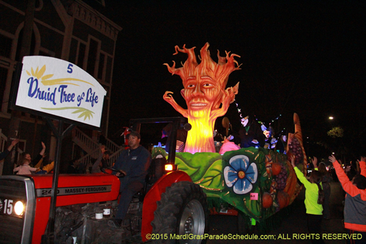 Mystic Krewe of Druids - photo by Jules Richard