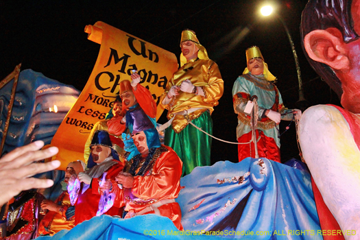 Mardi Gras New Orleans. Secrext carnival organization - photo by Jules Richard