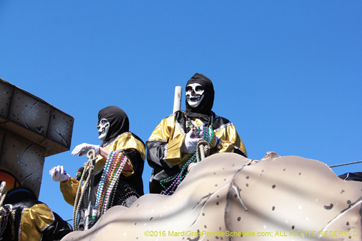 Krewe of Okeanos rolls the streets of New Orleans - photo by Jules Richard
