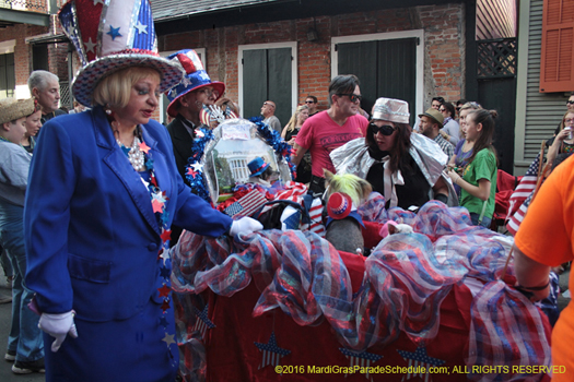 From the dog house to the white house, Mystic Krewe of Barkus - photo by N. Christopher