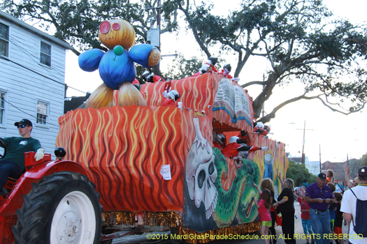 Innagural parade for the Krewe of Femme Fatale - phot by Jules Richard