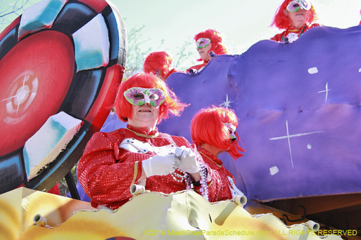 The original ladies of New Orleans takes the streets for Mardi Gras - photo by Jules Richard