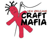 The New Orleans Craft Mafia formed in June 2005 and consists of several independent artists in a variety of media: jewelry, clothing, accessories, bath & body, home decor, and more. The New Orleans Craft Mafia models itself after the original Craft Ma